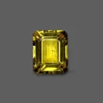 golden rectangular citrin