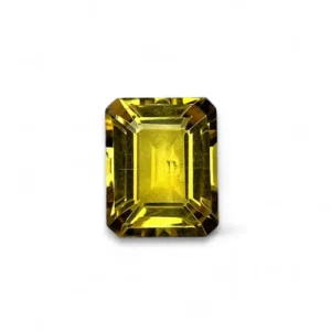 golden rectangular citrin