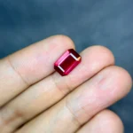 5.15cts red glass field muzambique ruby