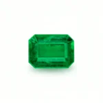 Vivid Green Octagon Zambian Emerald 1.2cts
