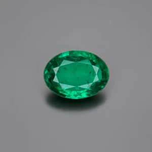 3.48 cts oval Zambian emerald