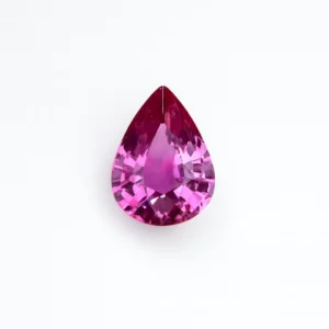 Pear Shaped Natural Pink Sapphire 1.39 carats