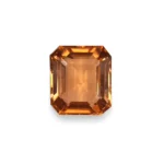 Natural Peach Pink Octagon Tourmaline