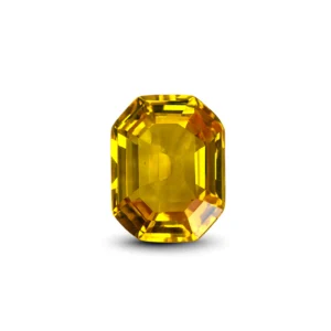 natural only heated yellow sapphire