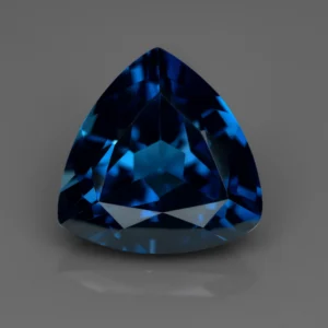Trillion Cut London Blue Topaz