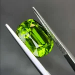 Natural Green Peridot 9.58Ct. Cushion Shape from Pakistan