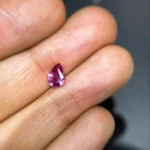 Pear Shaped Natural Pink Sapphire 1.39 carats