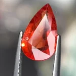 Natural orange Sapphire