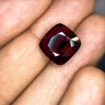 12carats pyrope almandine red garnet cushion cut