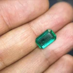  2.98 Carat Octagon Zambian Emerald