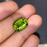Natural Green Peridot 9.58Ct. Cushion Shape from Pakistan