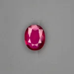 oval mozambique ruby