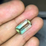 Octagon Watermelon Tourmaline