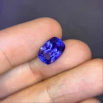 Cushion Mixed Cut D Block Tanzanite