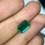  2.98 Carat Octagon Zambian Emerald