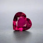 2.38 Carats Rubellite Tourmaline Heart shaped