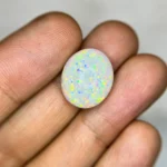 11cts White Oval Ethiopian Opal