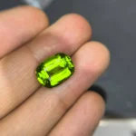 Natural Green Peridot 9.58Ct. Cushion Shape from Pakistan