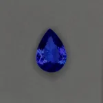 Natural Deep Blue Pear Shaped Tanzanite