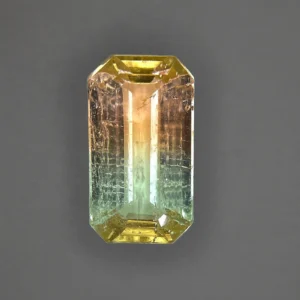 Octagon Watermelon Tourmaline