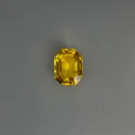 natural only heated yellow sapphire