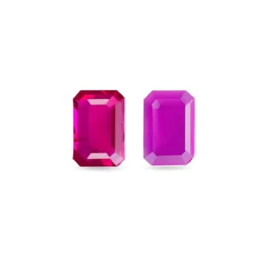 Natural 1.3 Ct Pair Burma Ruby