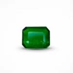 1.76 Ct Certified Panjshir Emerald – Octagon Cut Deep Green Natural Loose Gemstone