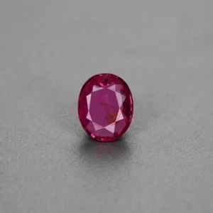 1.49 Ct Siam (Thailand) sapphire– Oval Cut No Heat Natural Loose Gemstone