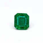 1.74Ct Certified Zambian Emerald – octagon Cut Loose Gemstone