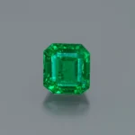 1.74Ct Certified Zambian Emerald – octagon Cut Loose Gemstone