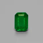 1.05 Certified Zambian Emerald – octagon Cut Loose Gemstone