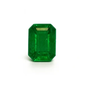 1.05 Certified Zambian Emerald – octagon Cut Loose Gemstone