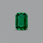 0.90 Ct Certified Zambian Emerald – Rectangular (octagon) Cut Loose Gemstone