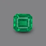 2.55 Ct Zambian Emerald – Square Octagon Cut Natural Loose Gemstone (8×7.5 mm)