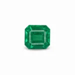 2.55 Ct Zambian Emerald – Square Octagon Cut Natural Loose Gemstone (8×7.5 mm)