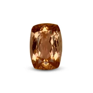 peach pink tourmaline 2.28 carats | cushion tourmaline