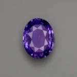 2.57 Ct Color Change Sapphire Gemstone – Purple, Heated, 7.5×9.5 mm