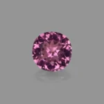 pinkish purple spinel gemstone | cushion mixed spinel