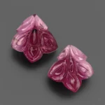 14.46 Ct Natural Tourmaline Pair – Carved Stones | Earring Pair Gemstones