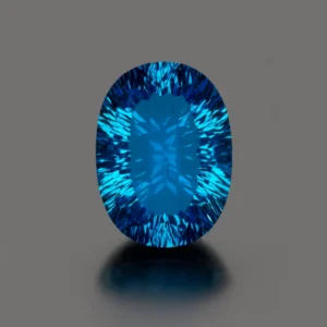 15.81 Ct Swiss Blue Topaz – Oval Cut 18×13 mm Natural Loose Gemstone