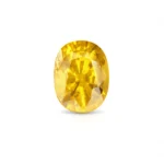 oval yellow sapphire Heated | vivid yellow sapphire