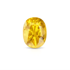 oval yellow sapphire Heated | vivid yellow sapphire