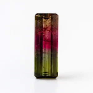 natural octagon watermelon tourmaline