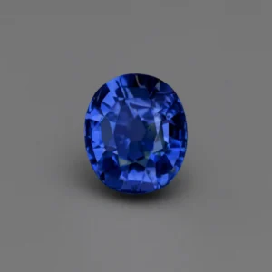Beryllium Heated Ceylon Sapphire 3.65 Carat - Blue Sapphire 8x9mm