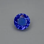 3.11 Carat Natural Tanzanite – Round Cut Blue Violet Tanzanite Gemstone