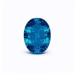 15.81 Ct Swiss Blue Topaz – Oval Cut 18×13 mm Natural Loose Gemstone