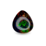 11.13 Ct Ethiopian Opal – Trillion Cut Natural Loose Gemstone with Play of Color