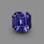 purple spinel gemstone | octagon natural spinel