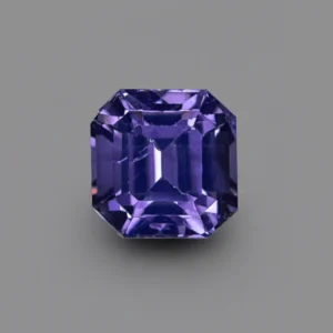 purple spinel gemstone | octagon natural spinel