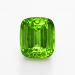 9.42ct natural rutile peridot cushion cut
